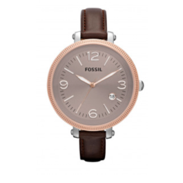 Horlogeband Fossil ES3132 Leder Bruin 12mm